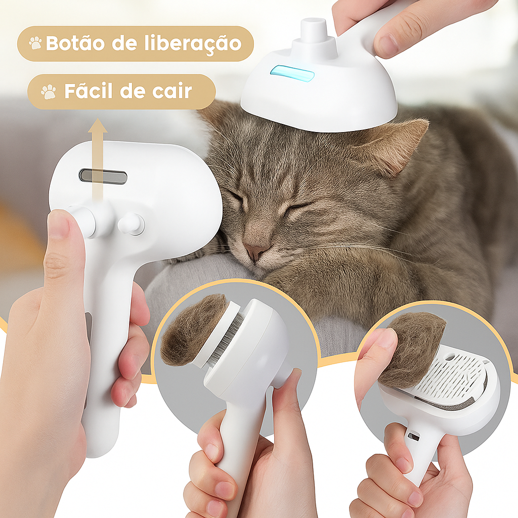pente de spray para animais de estimação